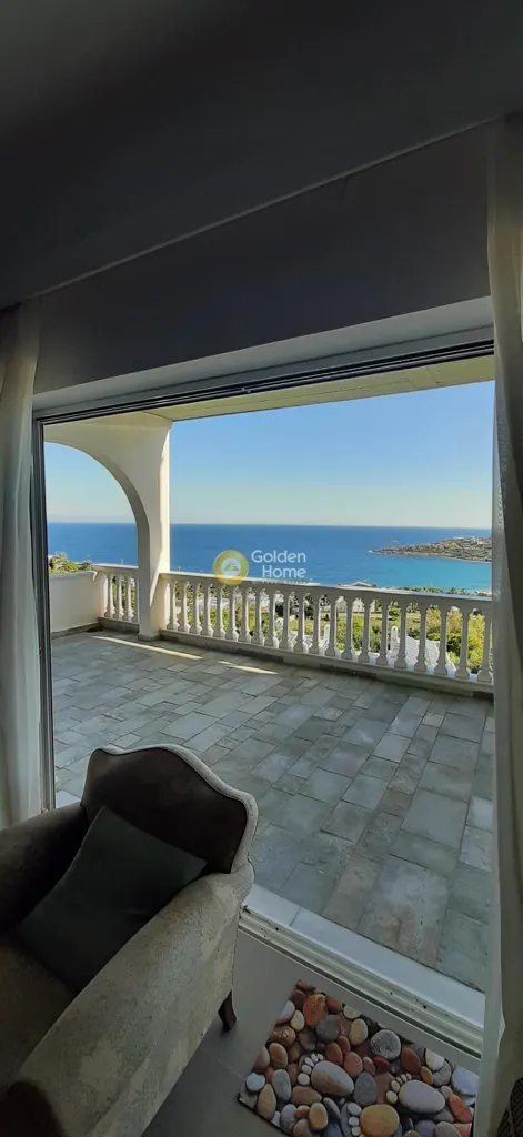 Terrasse - Large Villa with Sea View in Keratéa