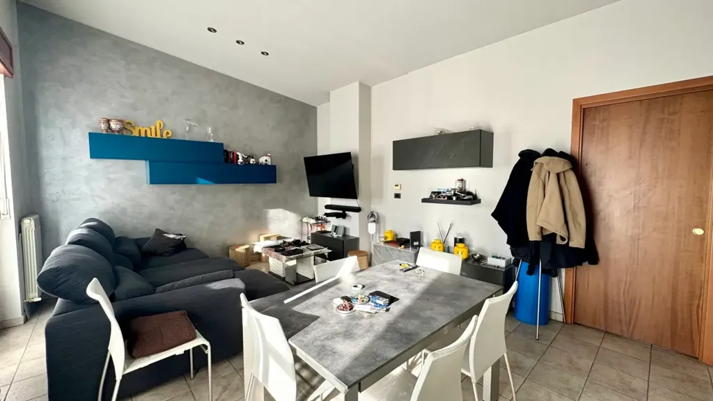 Séjour - Panoramic Apartment with Terrace in Torino