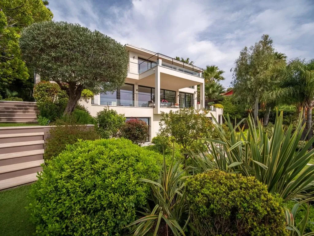 Extérieur - Villa Contemporaine avec Vue Mer à Cannes