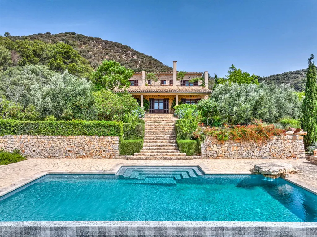 Piscine - Stone Finca with Pool near Manacor