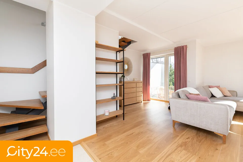 Living Room - Apartment with Sauna in Haabneeme