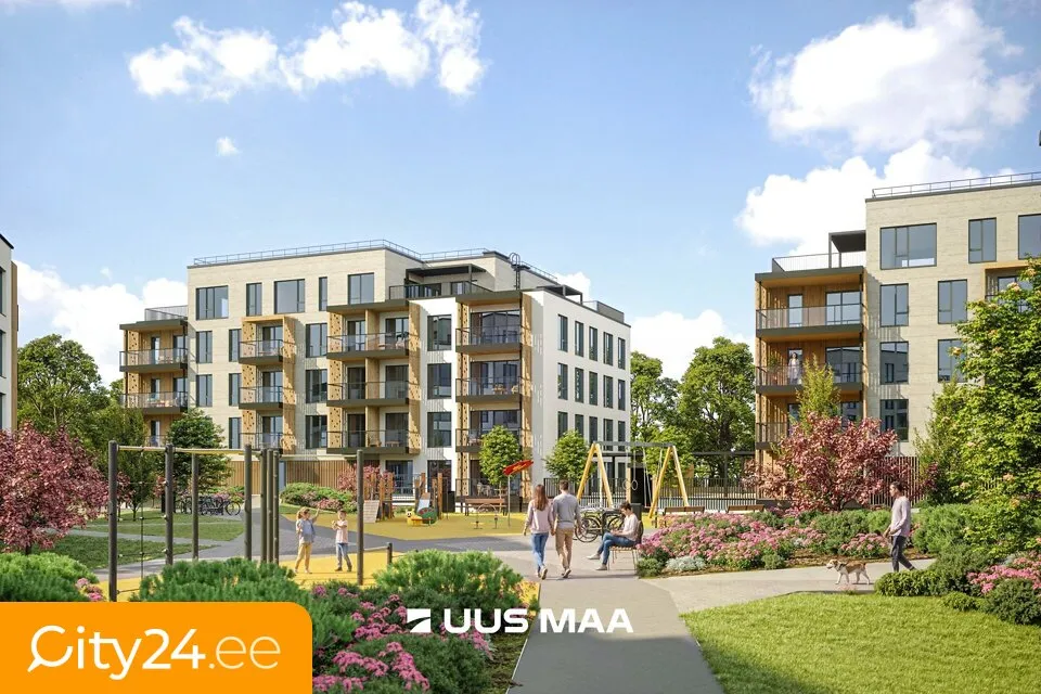 Aed - Apartment with Balcony in Lõunapargi, Tartu