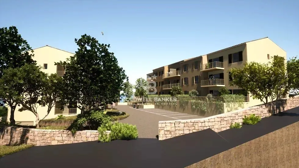 3-Room Apartment with Terrace in Algajola Centre