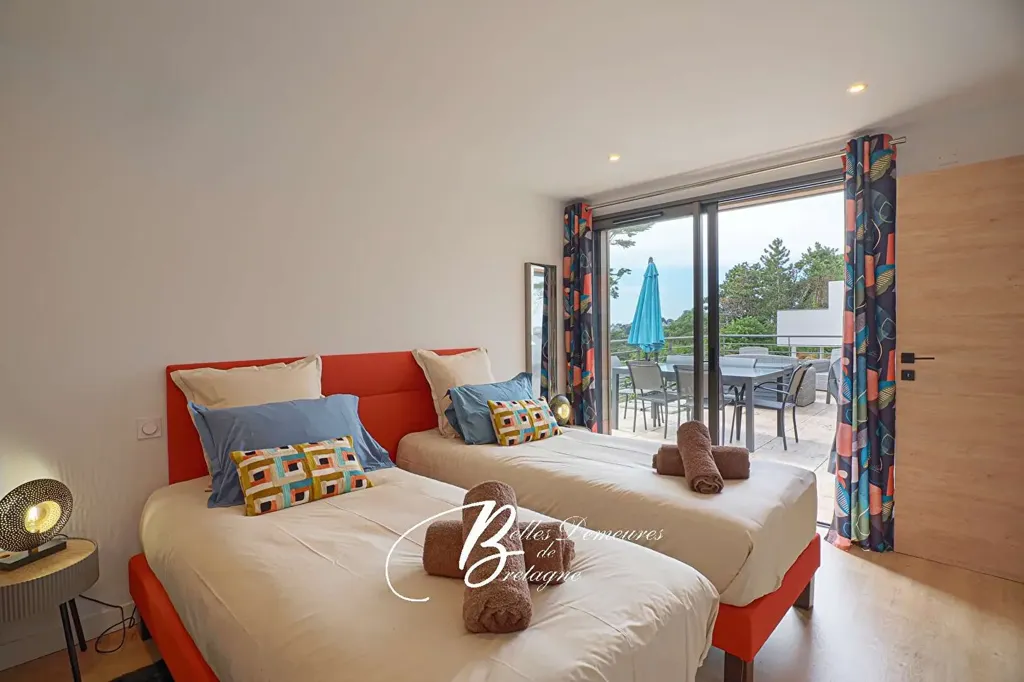 Chambres - Villa d'Architecte avec Vue Mer à Trébeurden