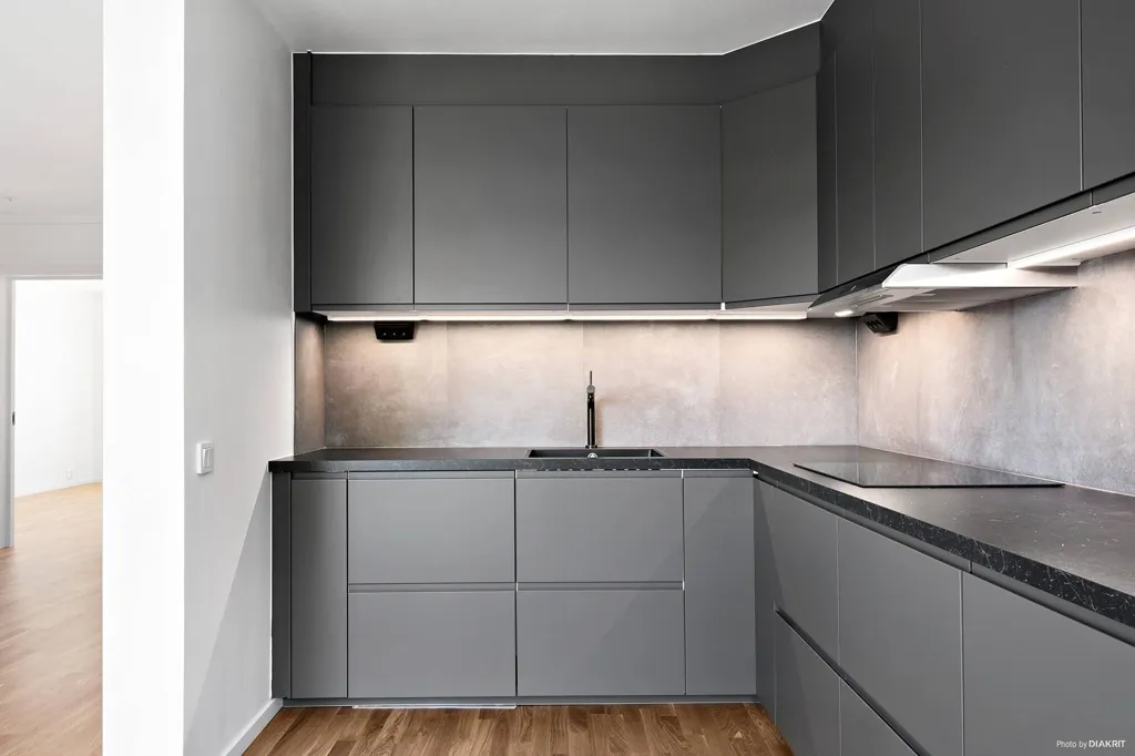 Cucina - Fully Renovated Flat with Balcony in Borås