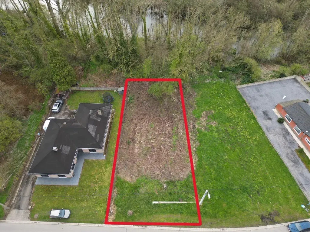 Vista aerea - Open Building Plot with Green Setting in Sint-Truiden