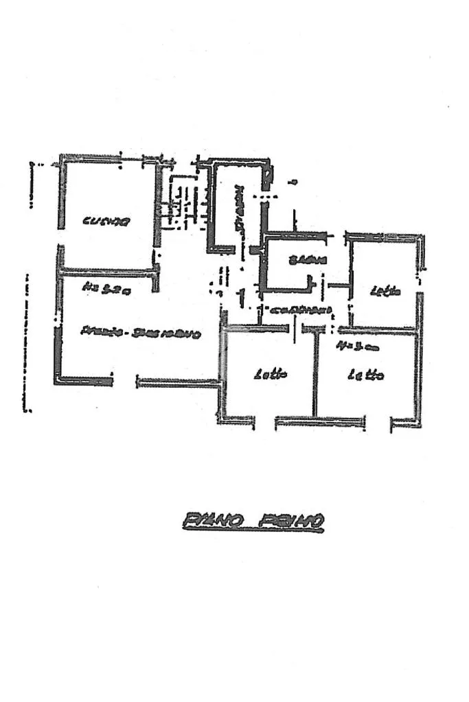 Plan - Villa with Garden in Borgo Virgilio