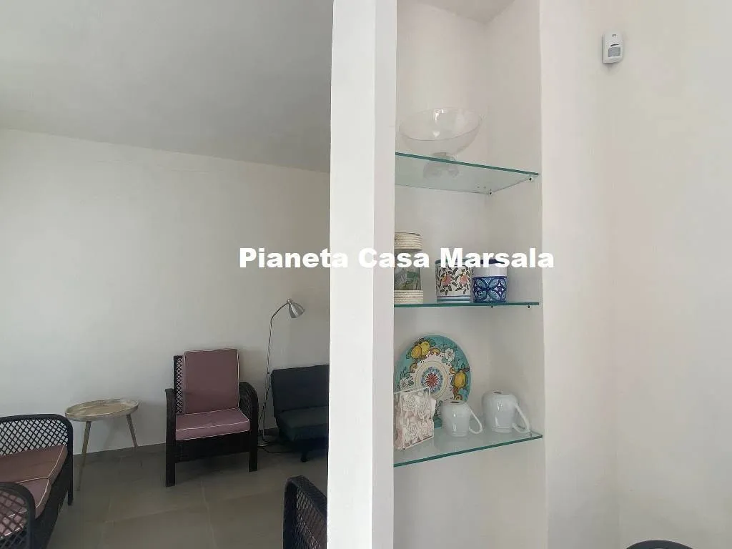 Séjour - Semi-detached Villa with Sea View in Marsala