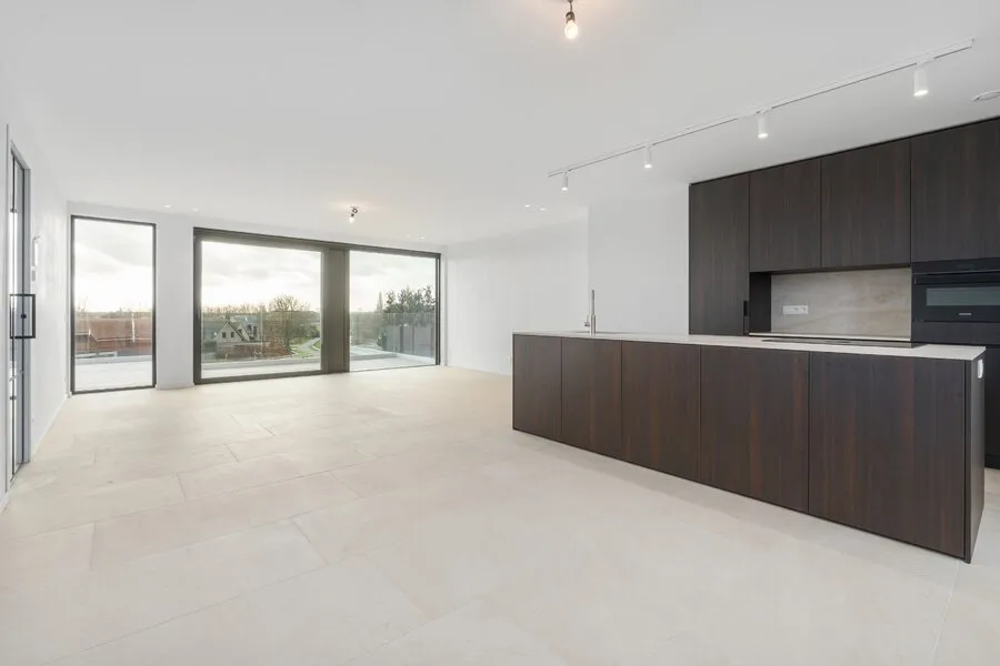 Cuisine - Appartement avec vue sur l'eau à Veurne
