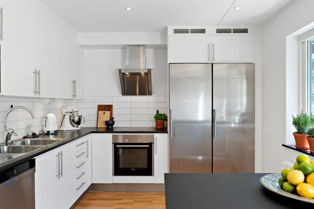 Cuisine - Apartment with Balcony in Billdal