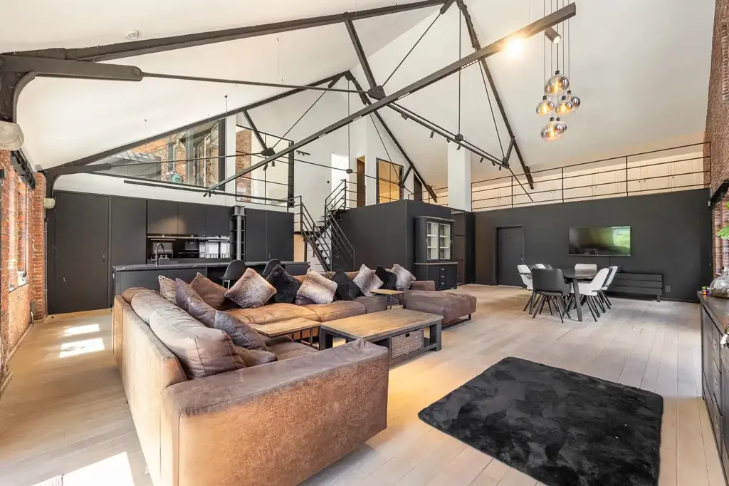 Soggiorno - New York Loft with Jacuzzi Terrace in Antwerp