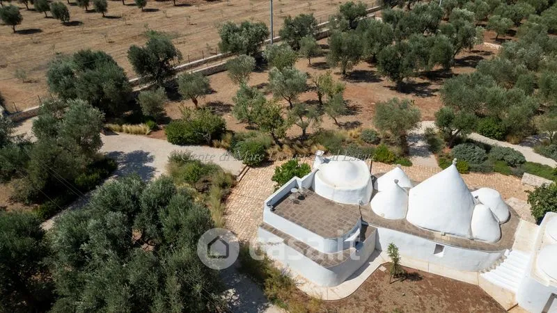 Vue aérienne - Trullo with Pool in Ostuni
