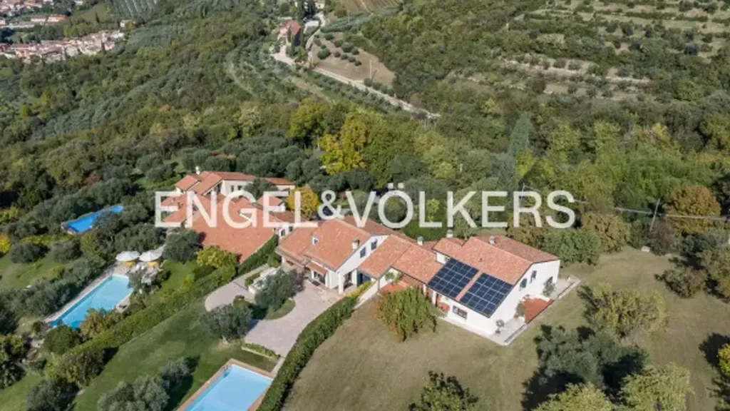 Vue aérienne - Rustic Villa with Panoramic View in Verona