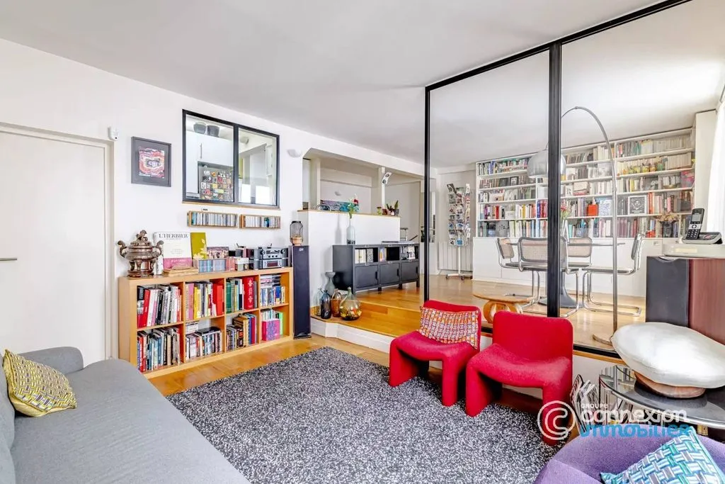 Elutuba - Duplex Flat with Courtyard View in Paris 10th