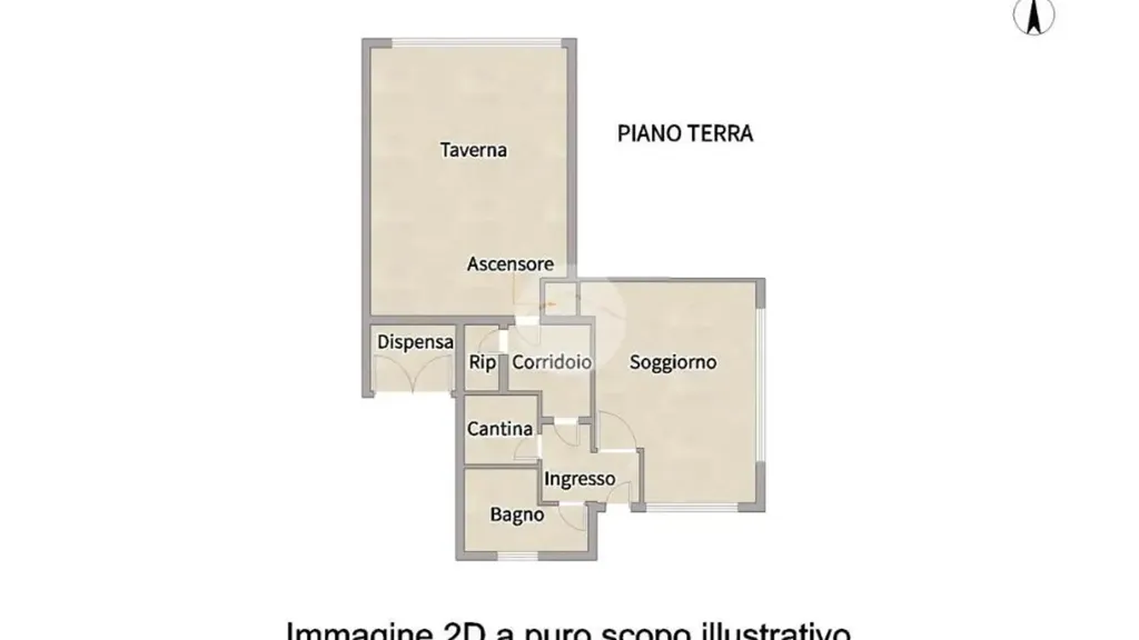 Floor Plan - Modern Terrace Villa in Pettino, L'Aquila
