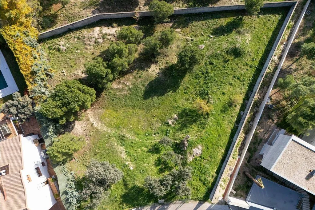 Vue aérienne - Building Land with Views in Torrelodones