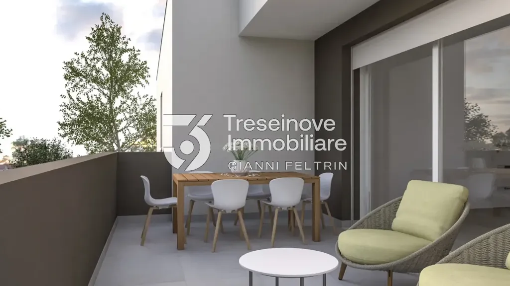 Balcon - Trilocale with Terrace in Istrana