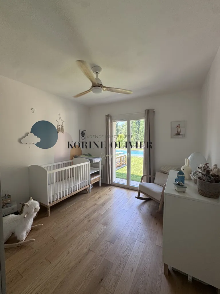 Chambres - Villa Meublée avec Piscine à Ventabren