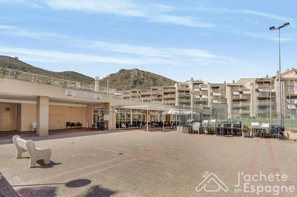 Terrasse - Furnished Apartment with Pool in Valencia