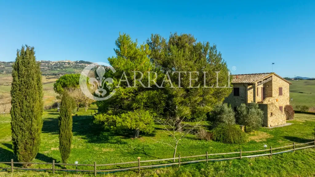 Õhuvaade - Rustic Farmhouse with Pool near Volterra