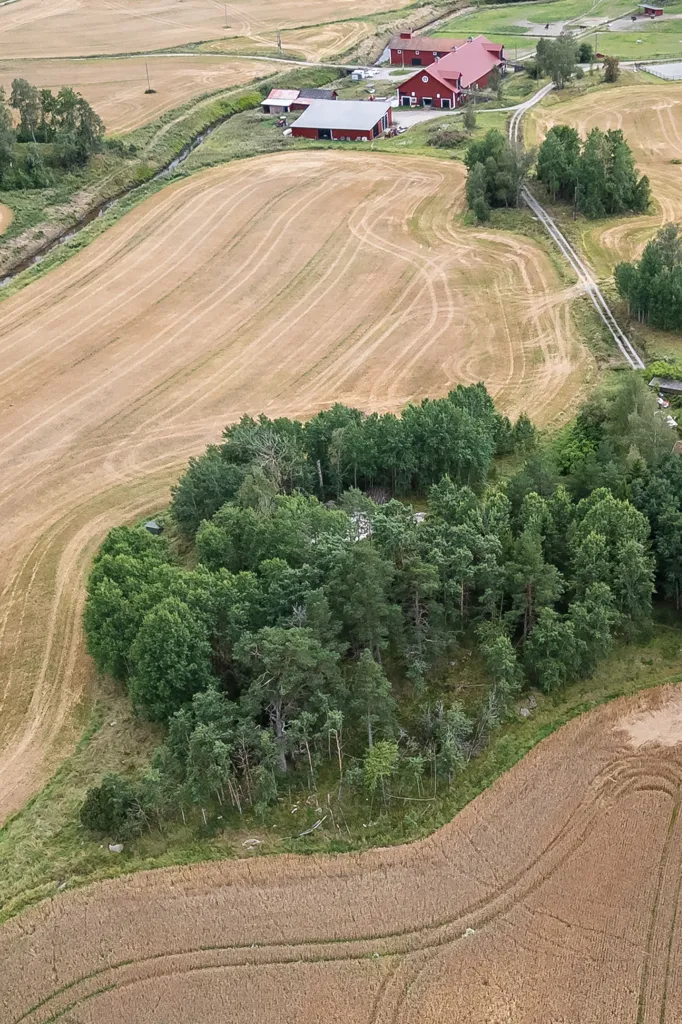 Aerial - Farm with Potential in Stenkvista, Södermanland