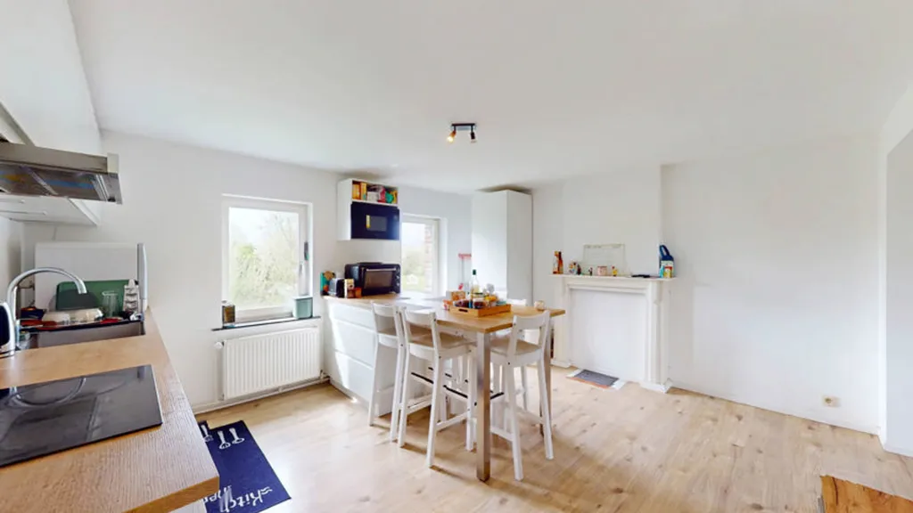 Köök - Renovated House with Two Units in Orbais