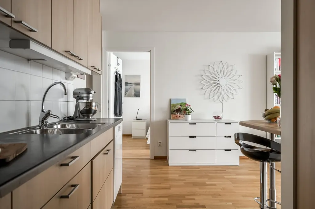 Cucina - City Flat with Terrace in Stockholm