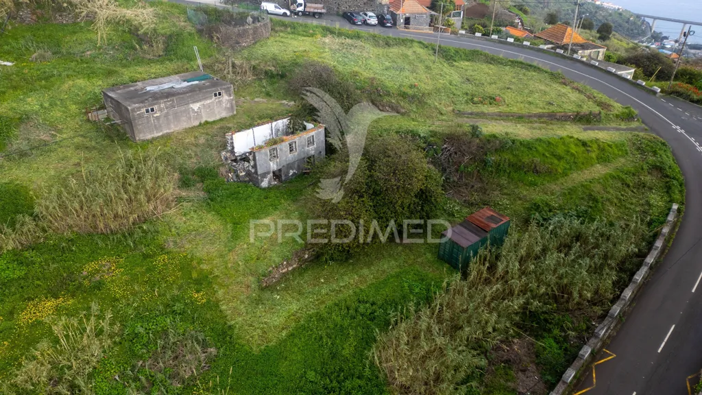 Õhuvaade - Construction Plot with Sea View in Caniço