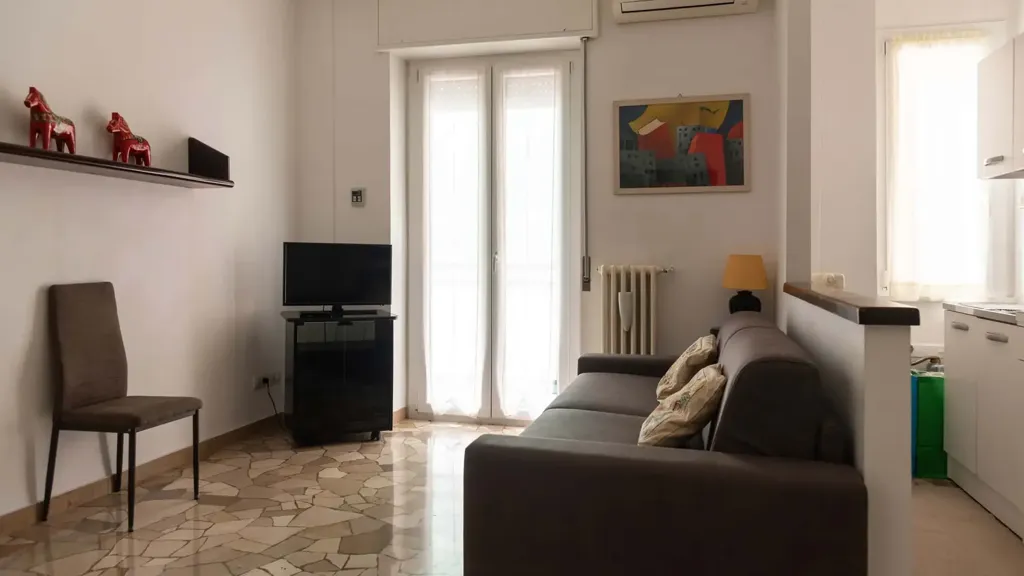 Séjour - Modern Flat with Balcony in Milan
