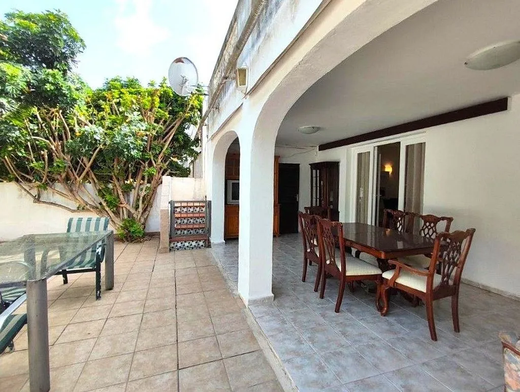 Terrace - Semi-Detached House Near Beach in Dénia