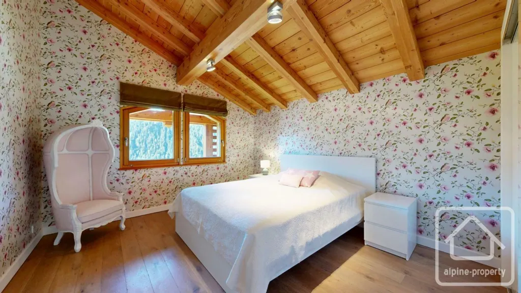 Camere da letto - Modern Chalet with Panoramic Views in Petit Châtel