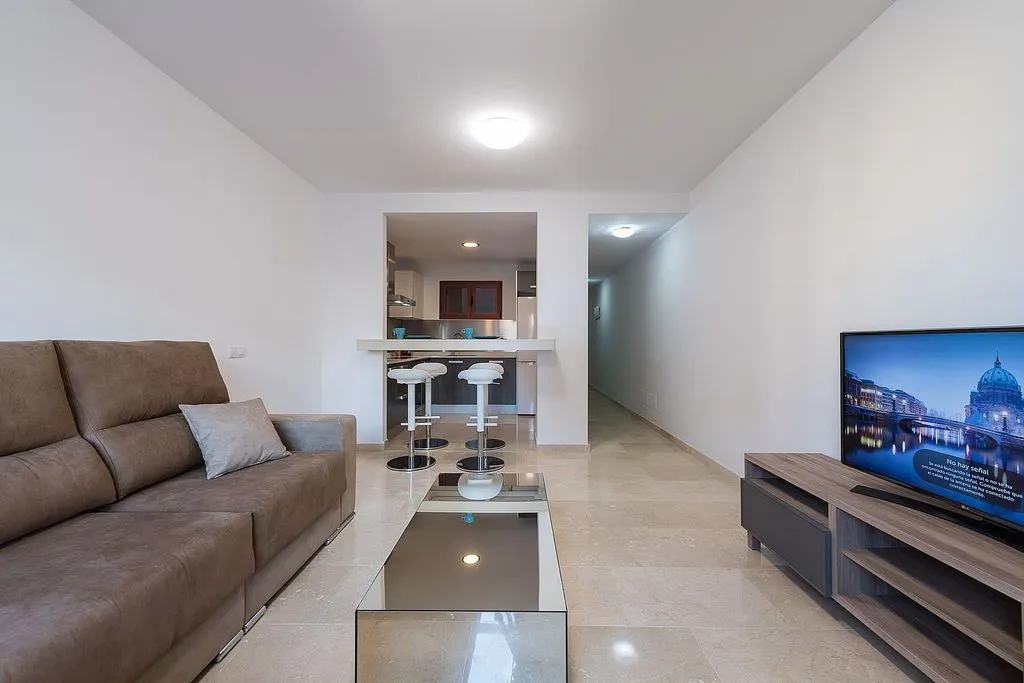 Séjour - Modern Flat with Terrace in Guanarteme, Las Palmas