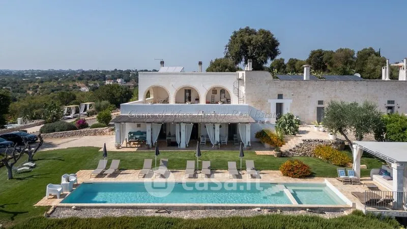 Vue aérienne - Rustic Masseria with Pool in Ostuni
