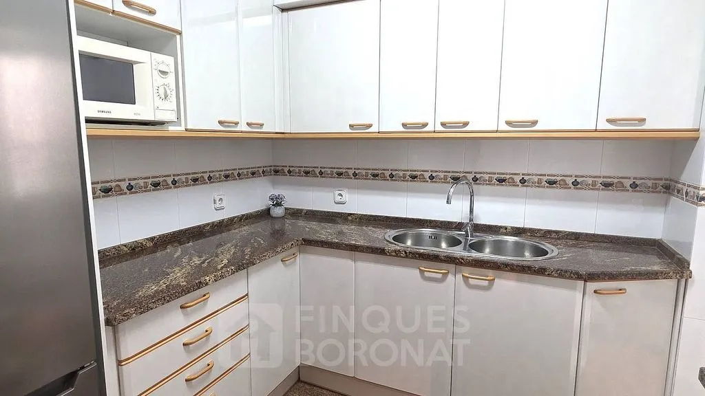 Cuisine - Furnished Flat with Elevator in Nou Eixample Sud, Tarragona