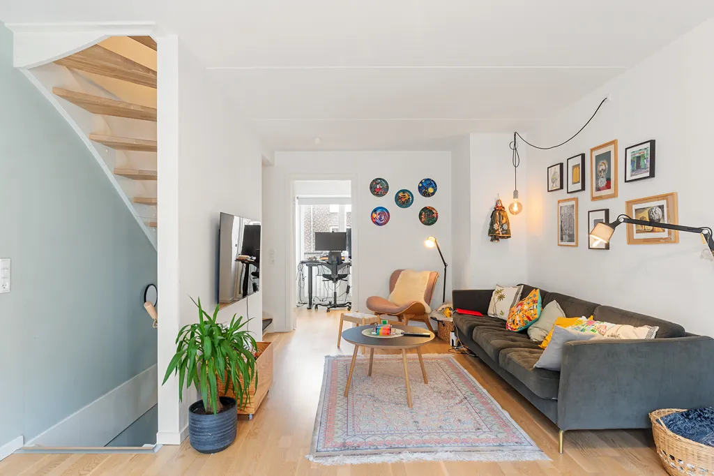 Soggiorno - Modern Rowhouse with Garden in Ørestad