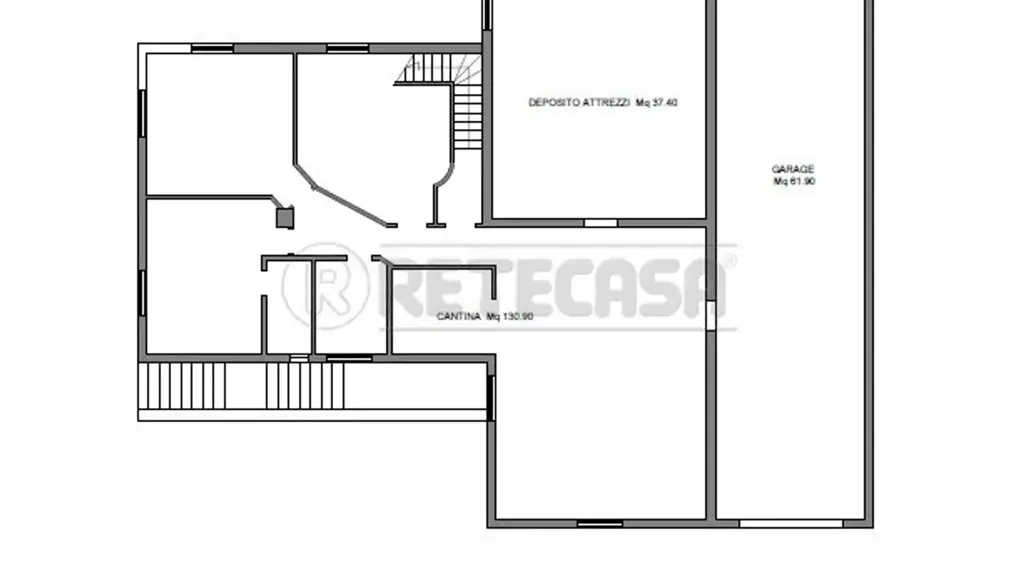 Plan - Villa with Panoramic View in Cerveteri
