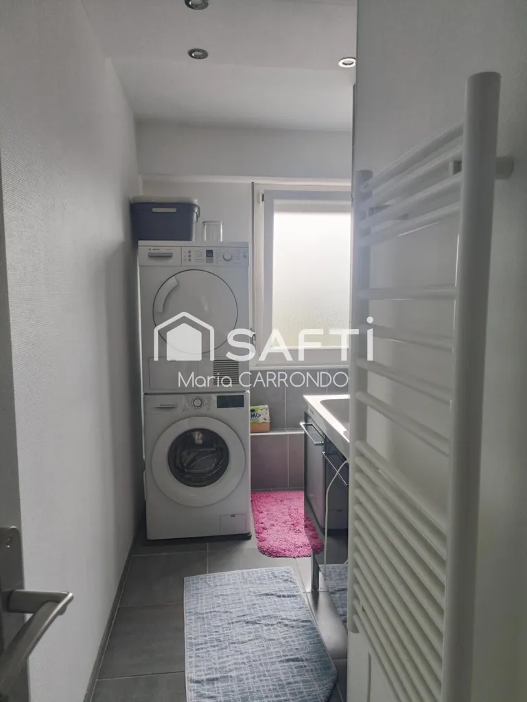 Buanderie - Appartement 4 Pièces avec Parking à Saint-Saulve