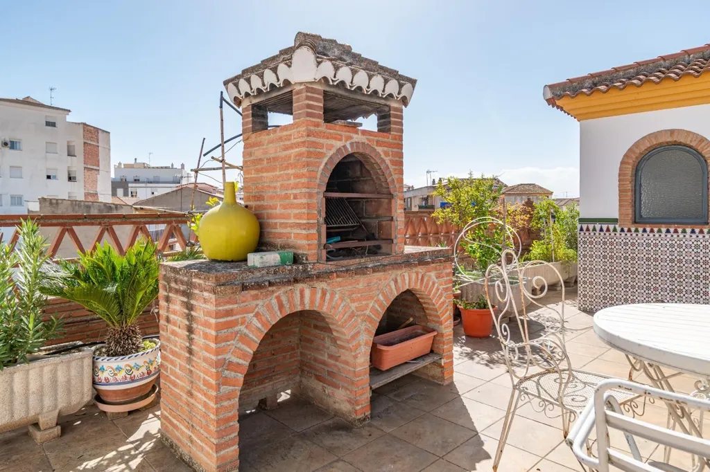 Terrass - Corner House with Pool in Atarfe