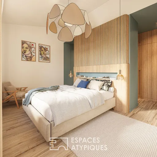 Bedrooms - Luxury House with Pool in La Flotte