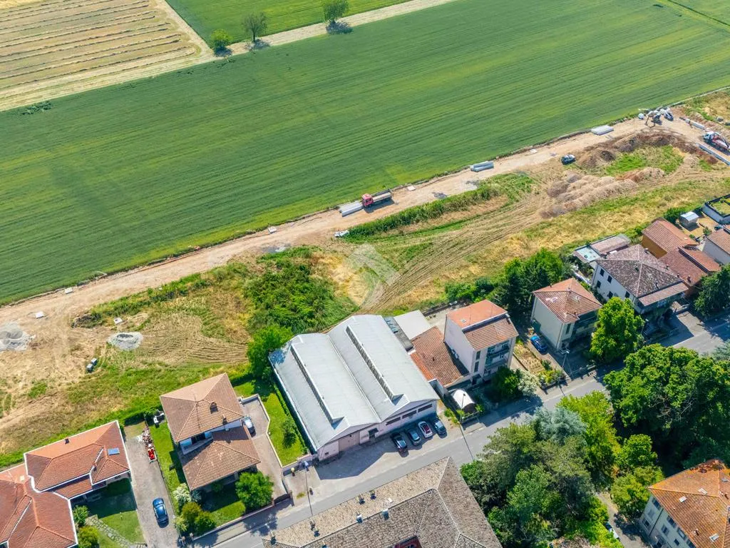 Aerial - Contemporary Villa with Private Garden in Parma