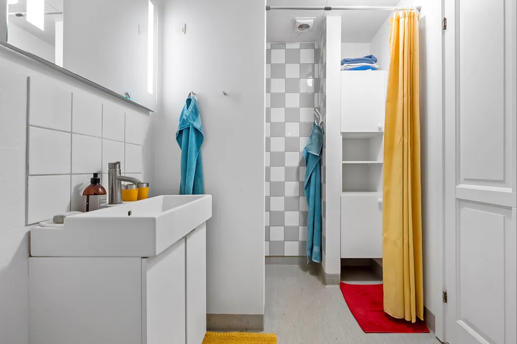 Salles de bain - Appartement 2 pièces à Glumsø