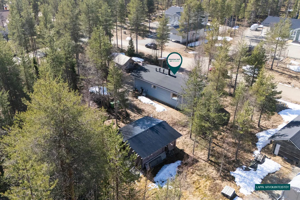 Õhuvaade - Compact Cottage with Sauna in Sodankylä