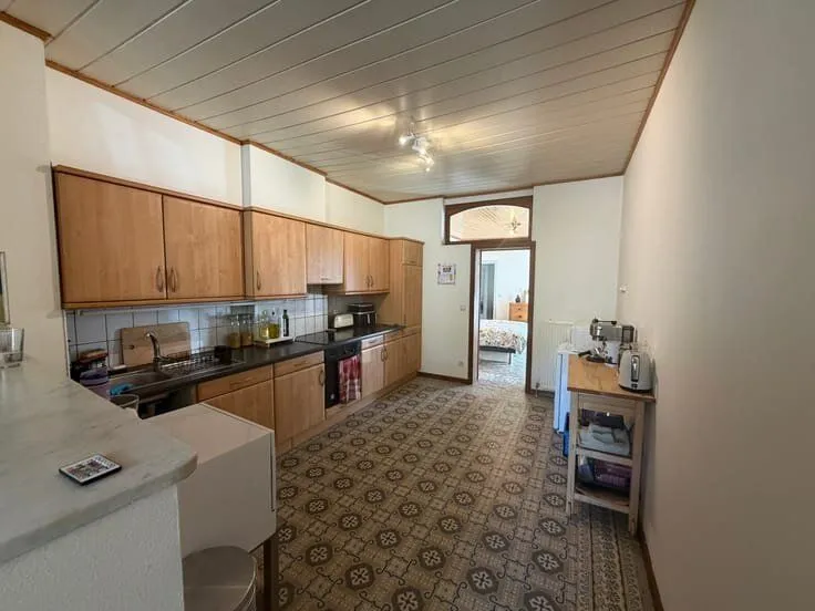 Cuisine - Appartement 1 Chambre avec Jardin et Terrasse à Bousval