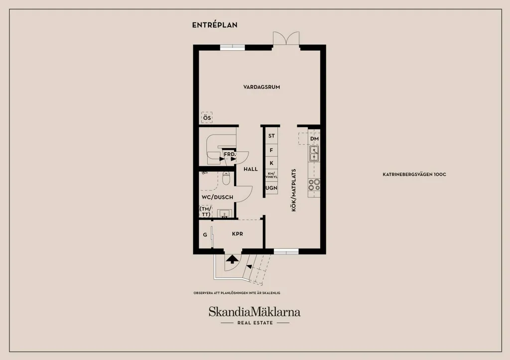 Plaan - Terraced House with Garden in Tullinge