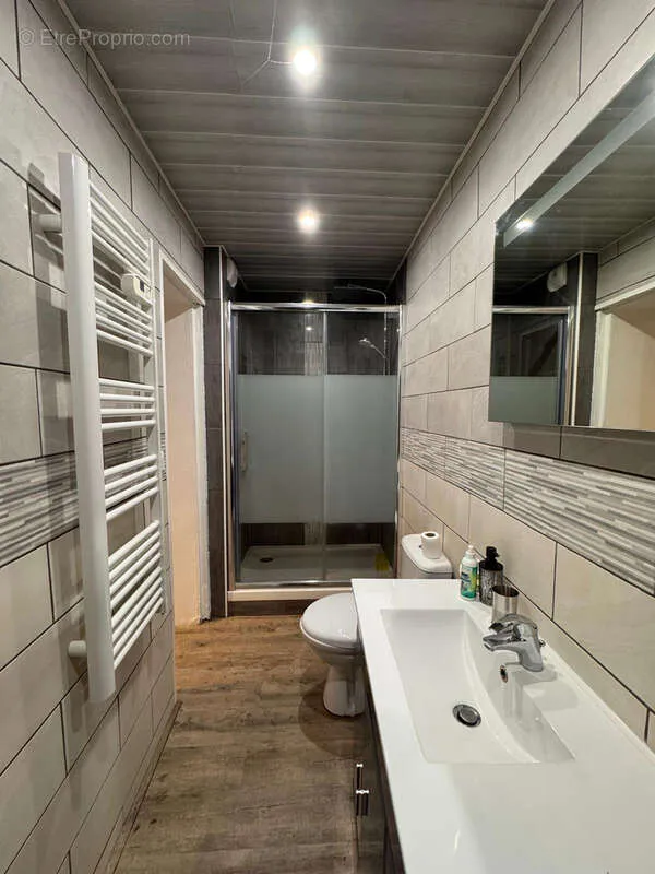 Salles de bain - Appartement Duplex avec Jardin d'Entrée à Cerny
