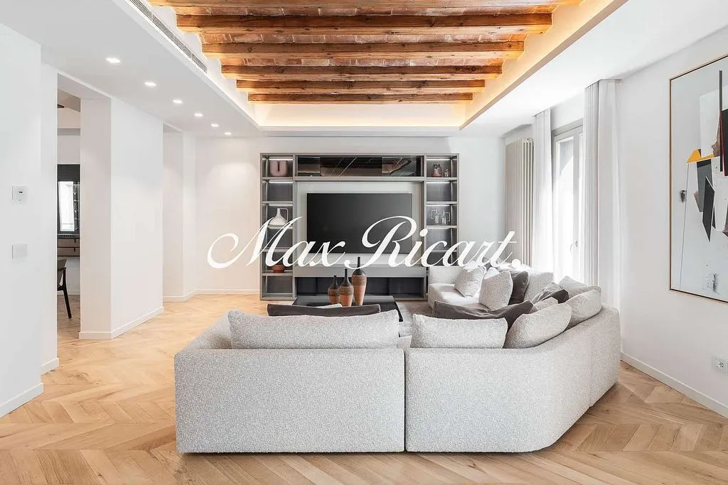 Séjour - Apartment with Balcony in La Dreta de l'Eixample