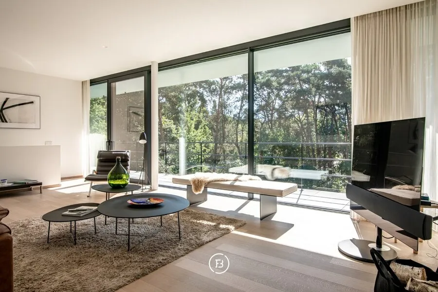 Séjour - Villa Moderniste avec Technologie Avancée à Bolderberg