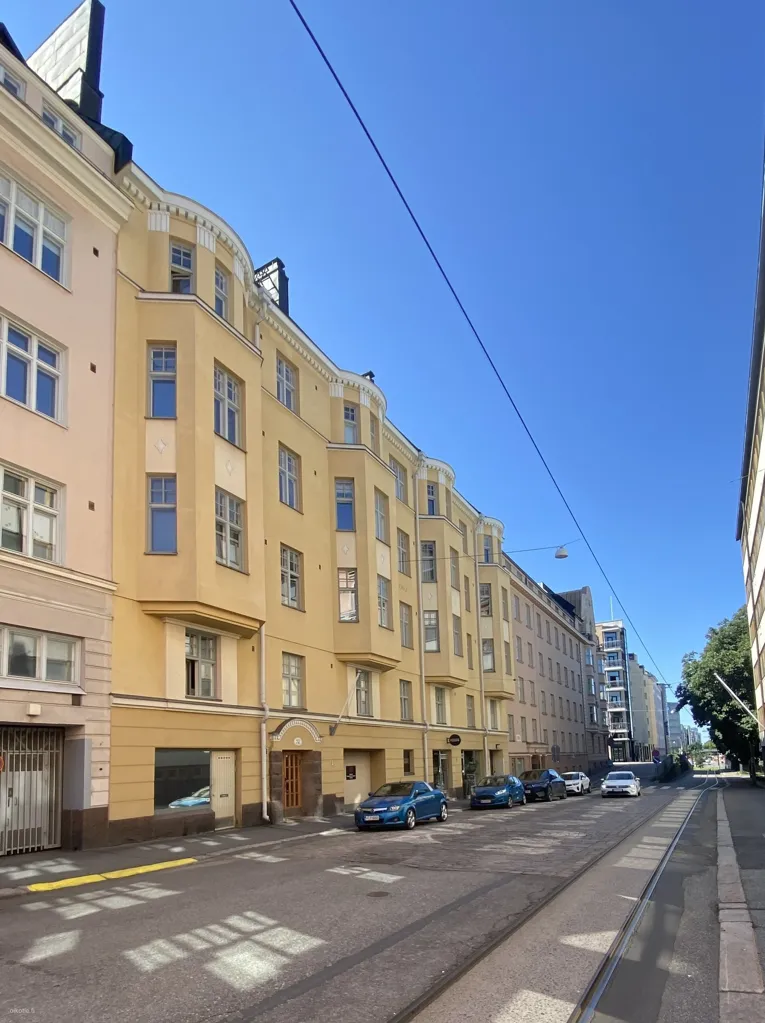 Välivaade - Efficient Studio with High Ceilings in Kamppi, Helsinki
