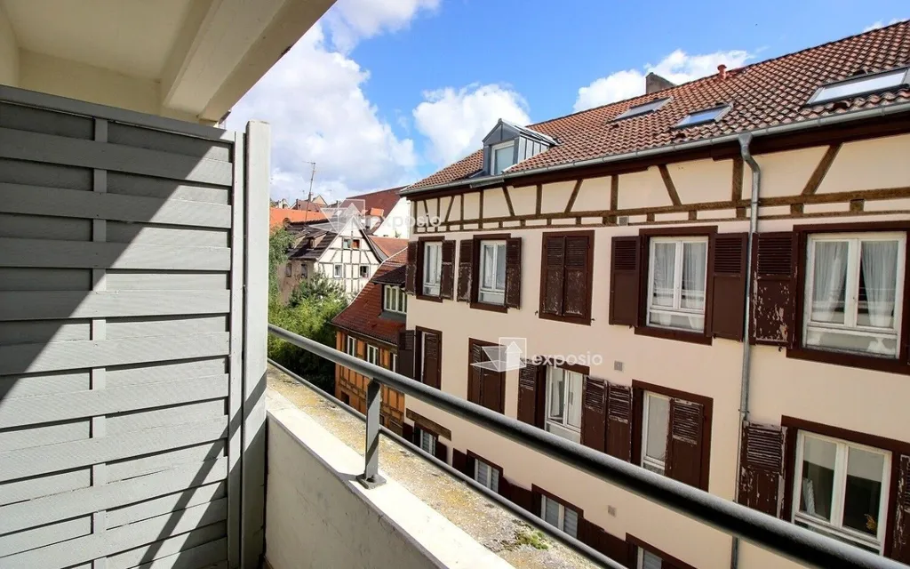 Balcon - Studio Meublé avec Balcon à Strasbourg