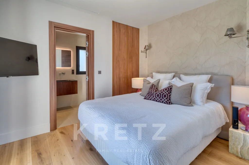 Chambres - Villa Rénovée avec Vue Mer à Cannes